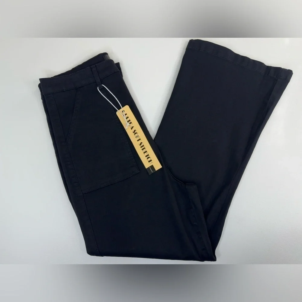 NWT Monkey Ride High Rise Trouser Flare Stretch Jeans Size 11/30